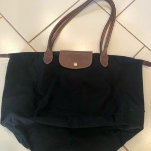 Longchamp Lê Pliage Black Nylon Tote